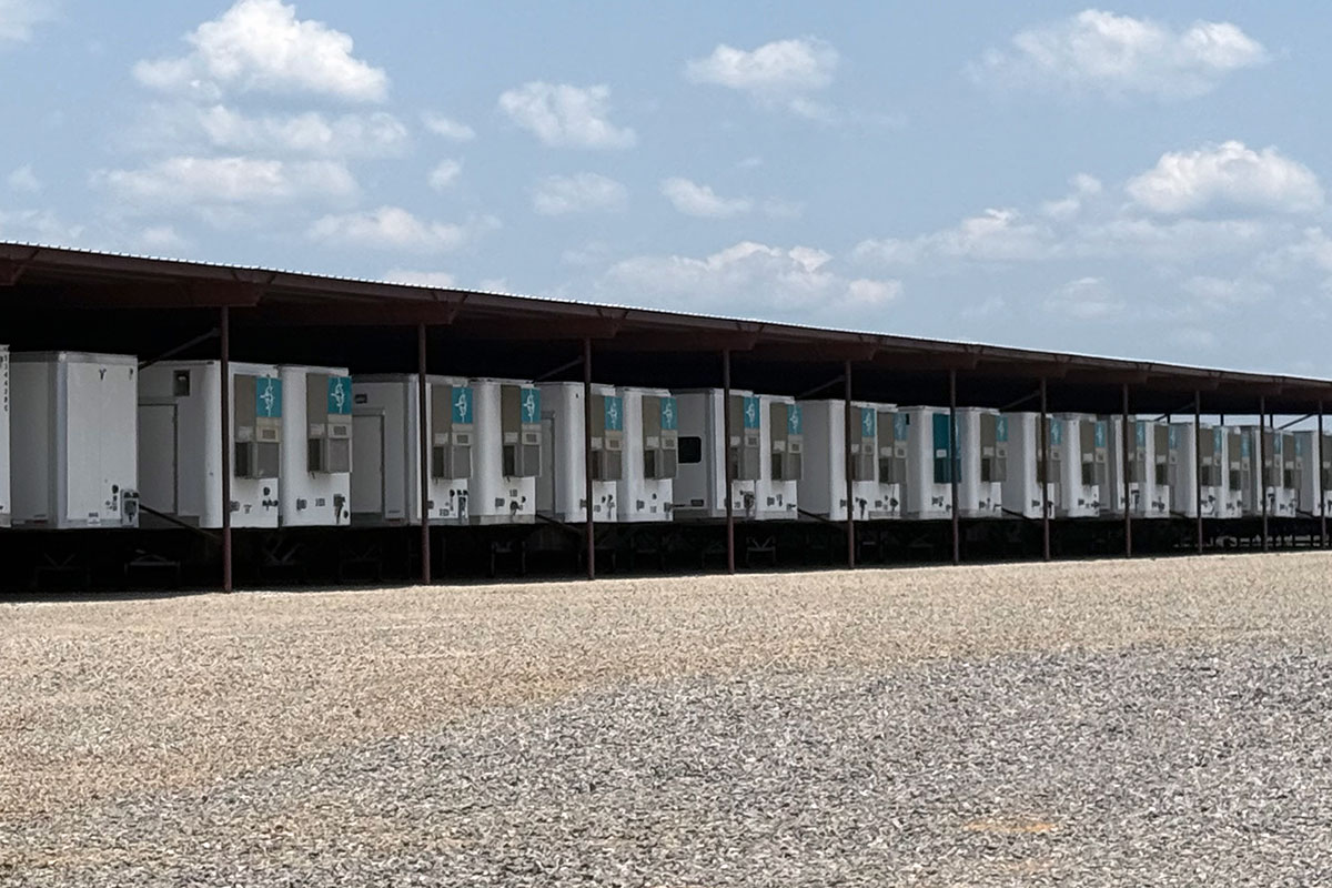 Units ready to be delivered